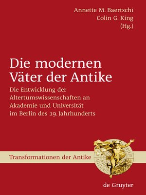 cover image of Die modernen Väter der Antike